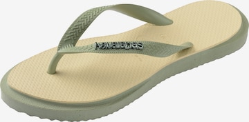 HAVAIANAS Žabky – zelená: přední strana