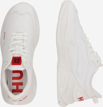 Sneaker low 'Leon' de la HUGO Red pe alb