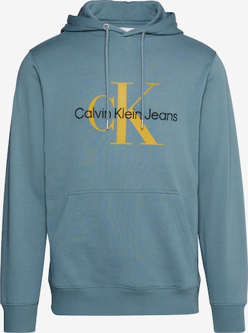 Sweat-shirt 'Essentials' Calvin Klein Jeans en bleu : devant