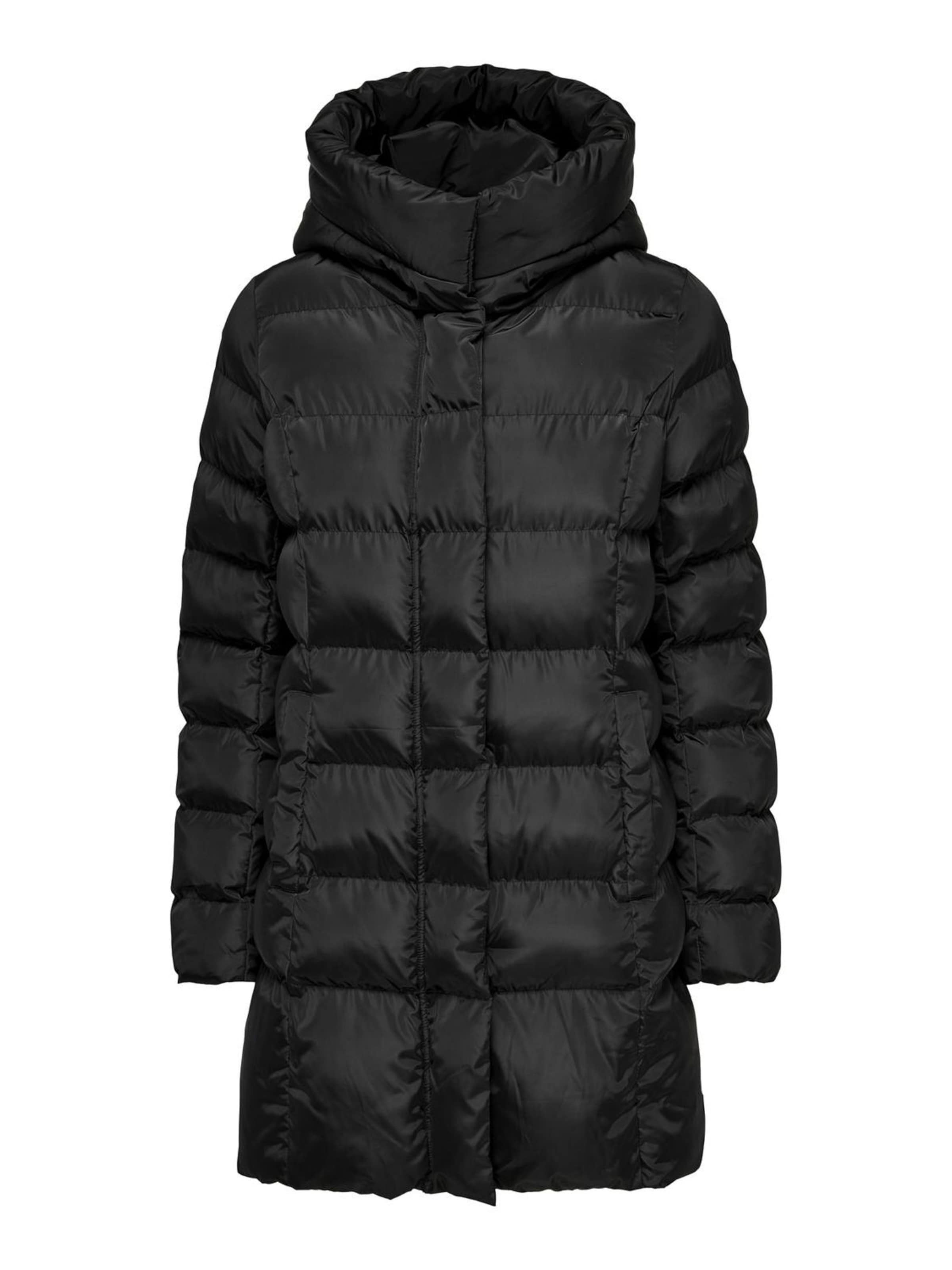 ONLY Vinterkappa 'ONLLina' i svart: framsida