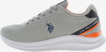 Baskets basses 'Kaleb' U.S. POLO ASSN. en gris : devant