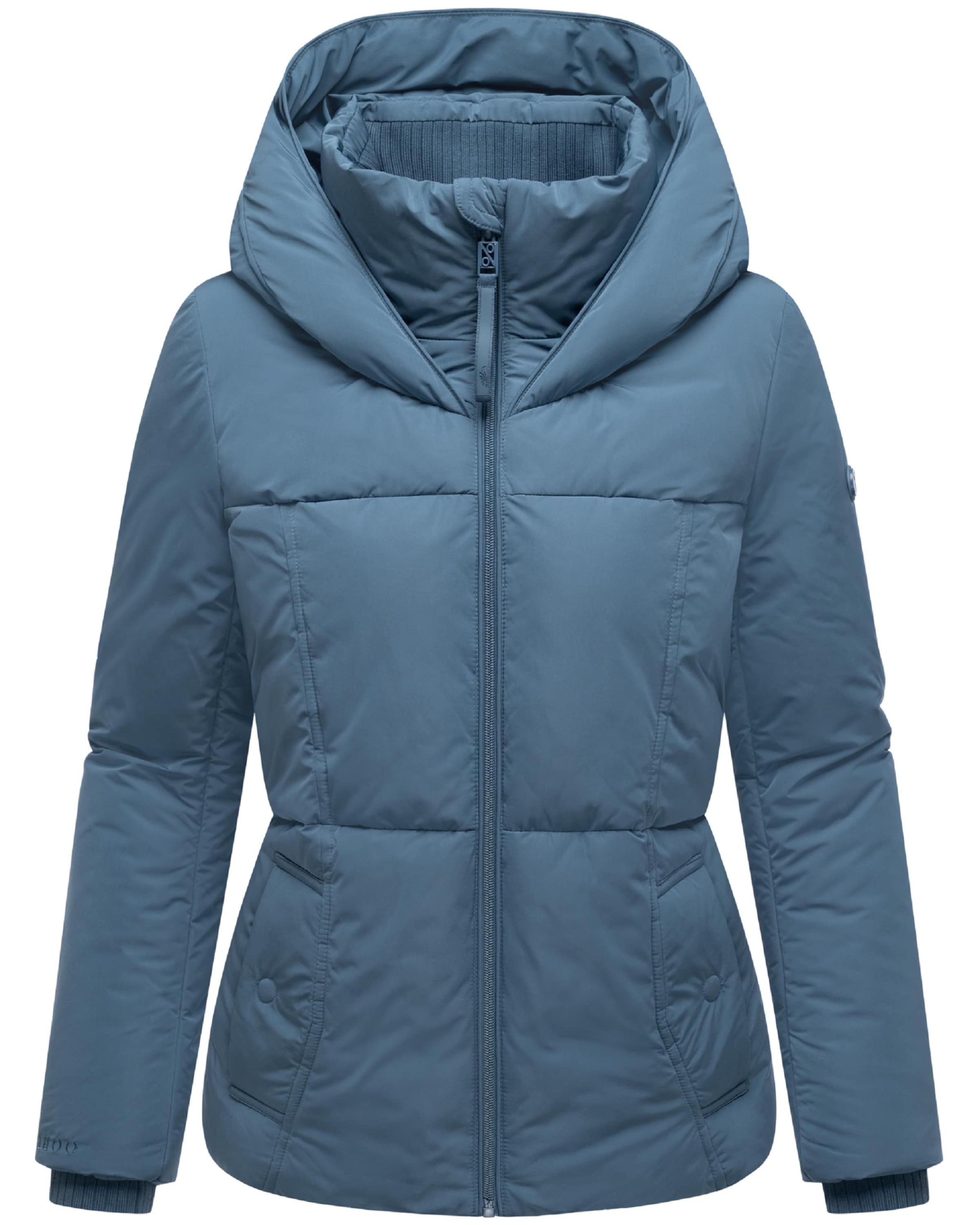 NAVAHOO Vinterjacka 'Flüsterfee 14' i blå