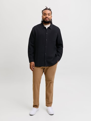 JACK & JONES Comfort fit Button Up Shirt in Black