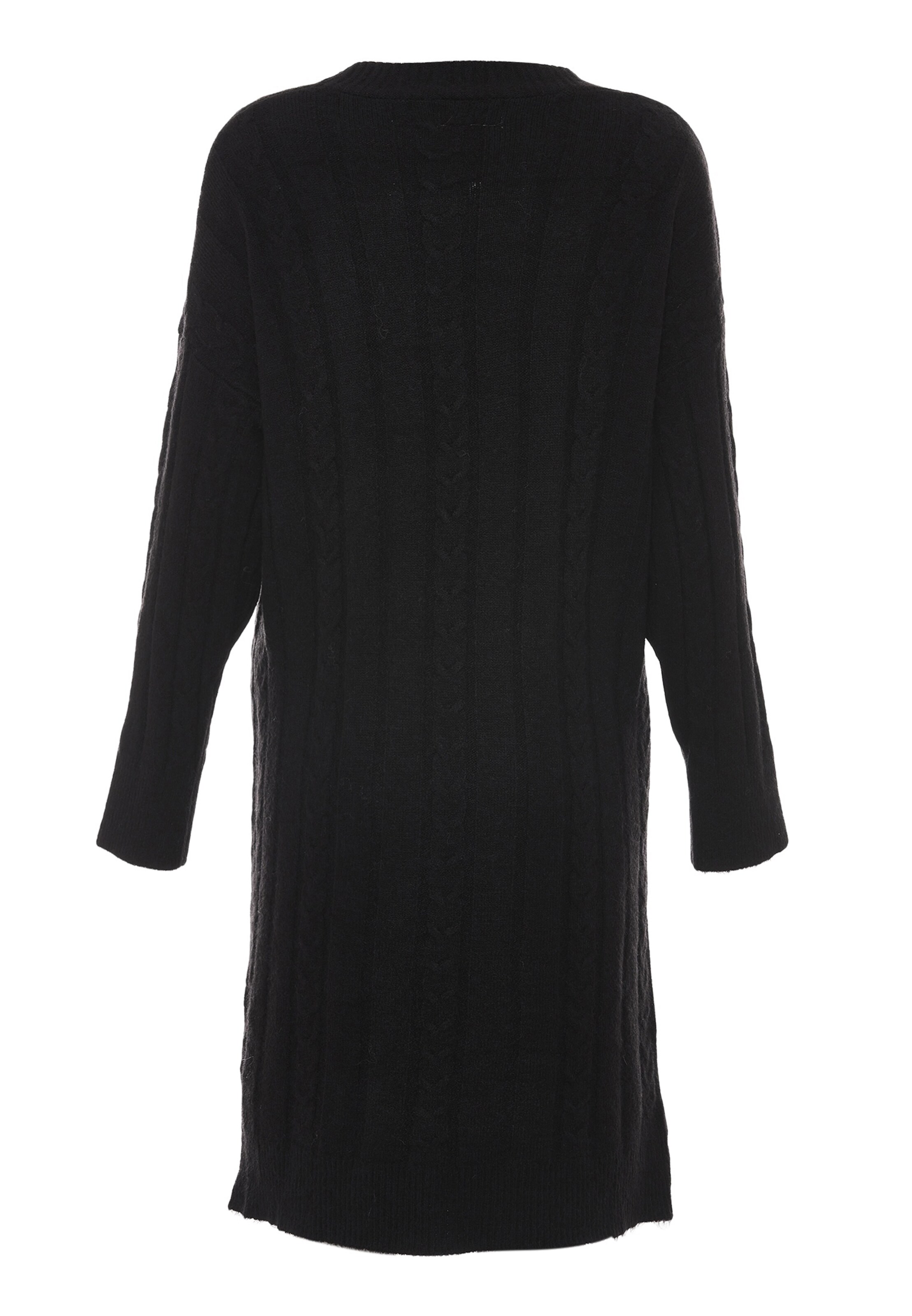 aleva - Sobretudo de malha em preto