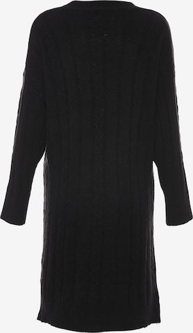 aleva Knitted Coat in Black