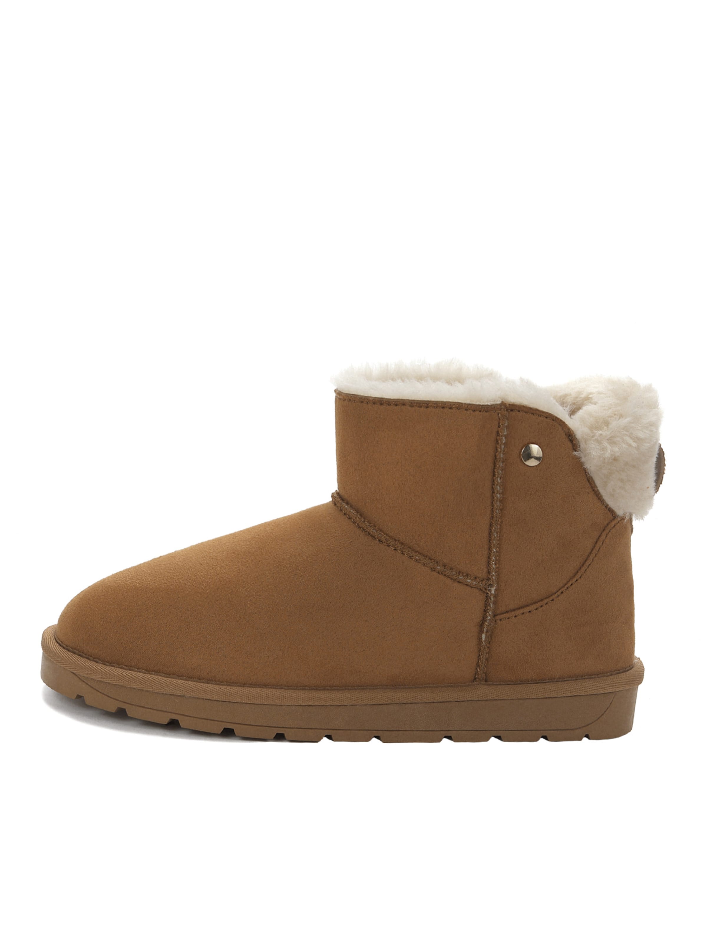 Island Boot - Bota 'ILISSA' em castanho: frente