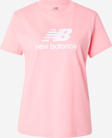 new balance Shirt 'Essentials' in Pink: front