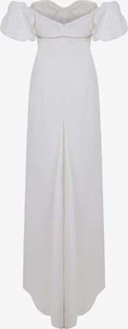 NOCTURNE Evening dress in White