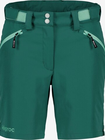 deproc Slim fit Outdoor Pants in Green: front