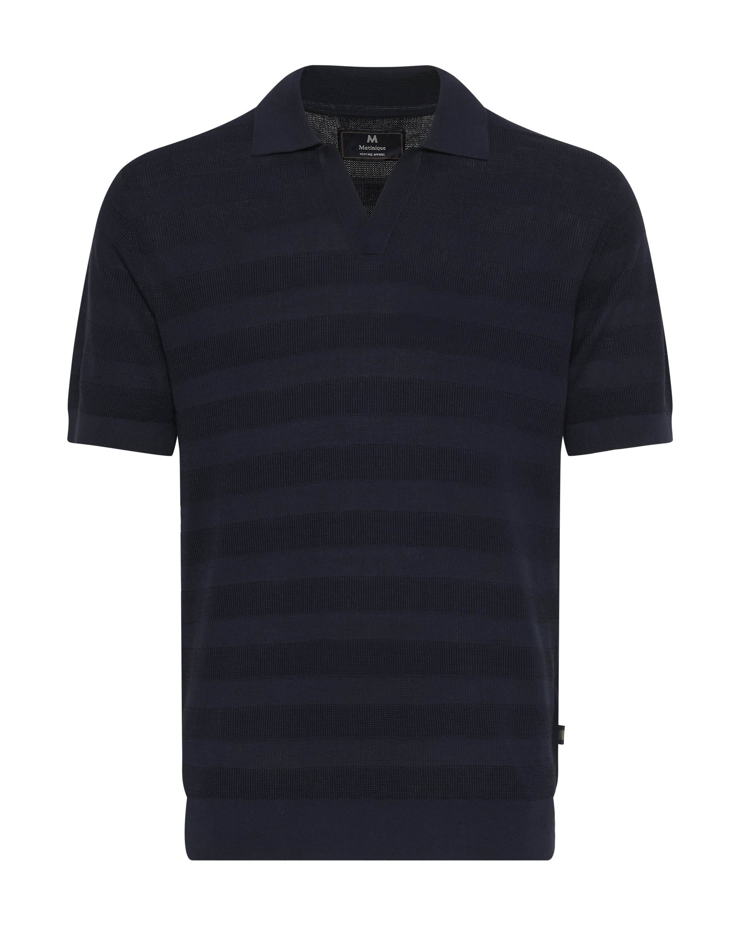 Matinique Pullover 'Heritage' in Blau: Vorderseite