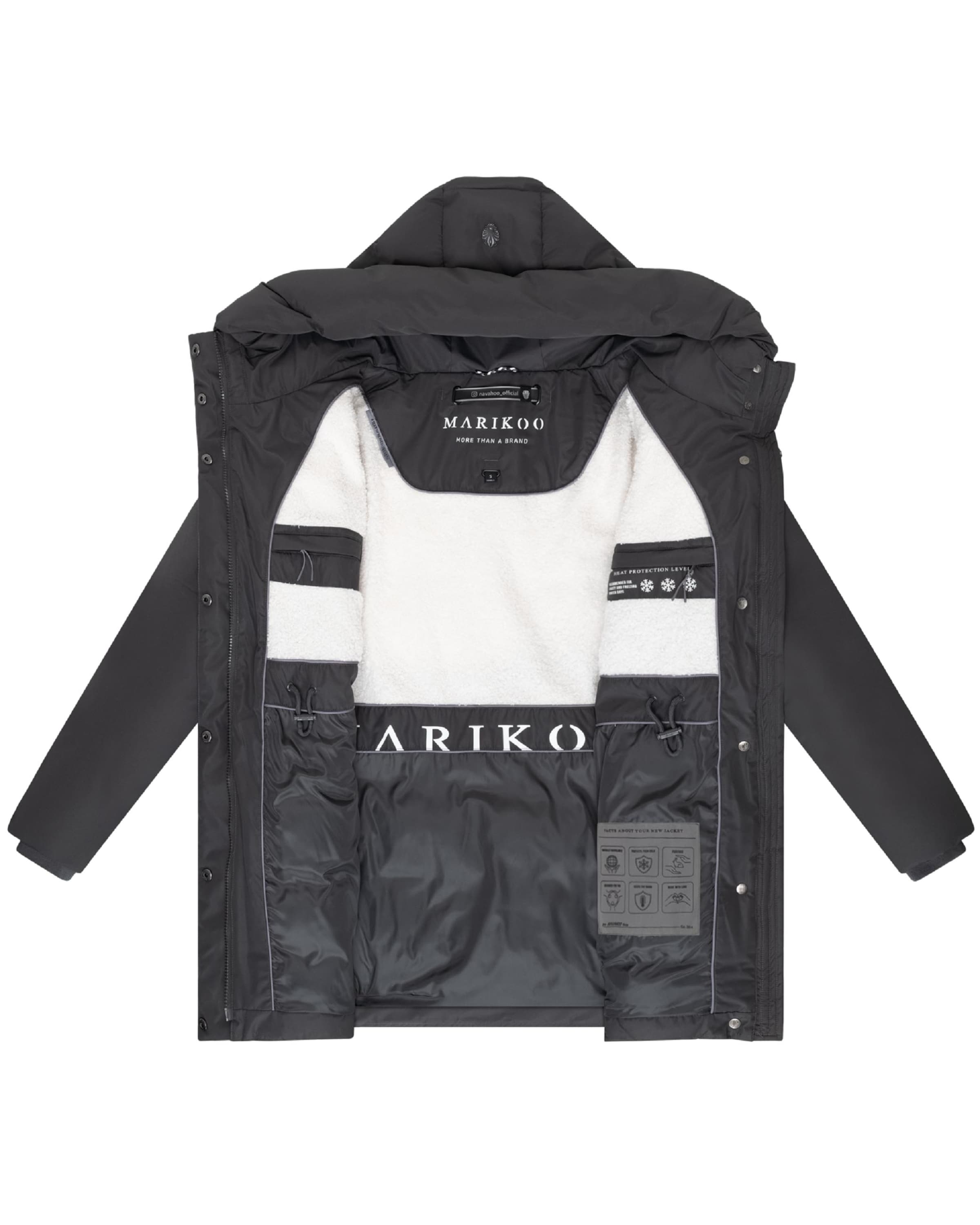 MARIKOO - Abrigo de invierno 'Delilah 16' en gris