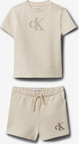 Calvin Klein Jeans Komplekt, värv hall: eest vaates