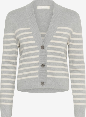 InWear Strickjacke 'Wallis' in Grau: Vorderseite