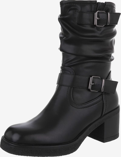 Ital-Design Stiefelette in schwarz, Produktansicht