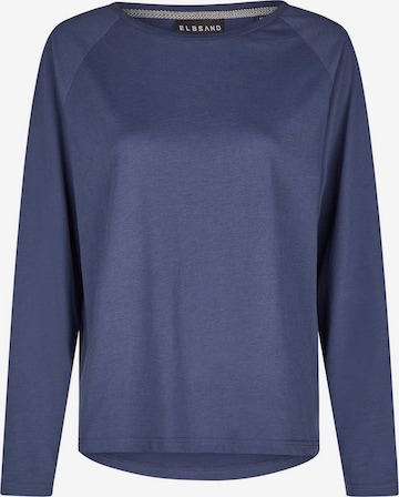 Elbsand Shirt 'Tinna ls' in Blauw: voorkant