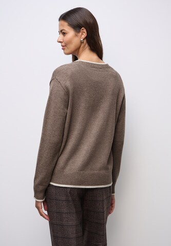 STREET ONE Strickjacke in Braun