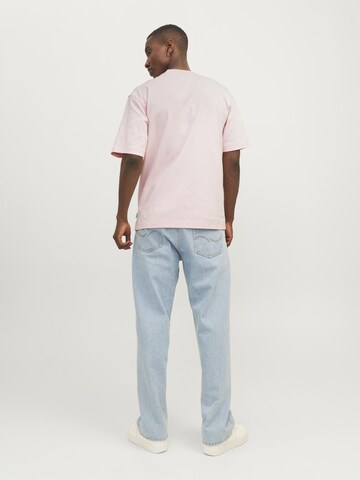 JACK & JONES T-Shirt 'JJEUrban Edge' in Pink