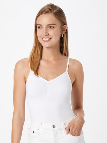 Top 'Celina' di minus in bianco: frontale