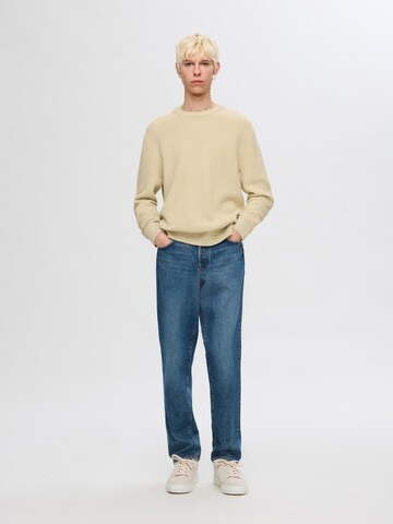 SELECTED Pullover 'SLHHENNY' in Beige
