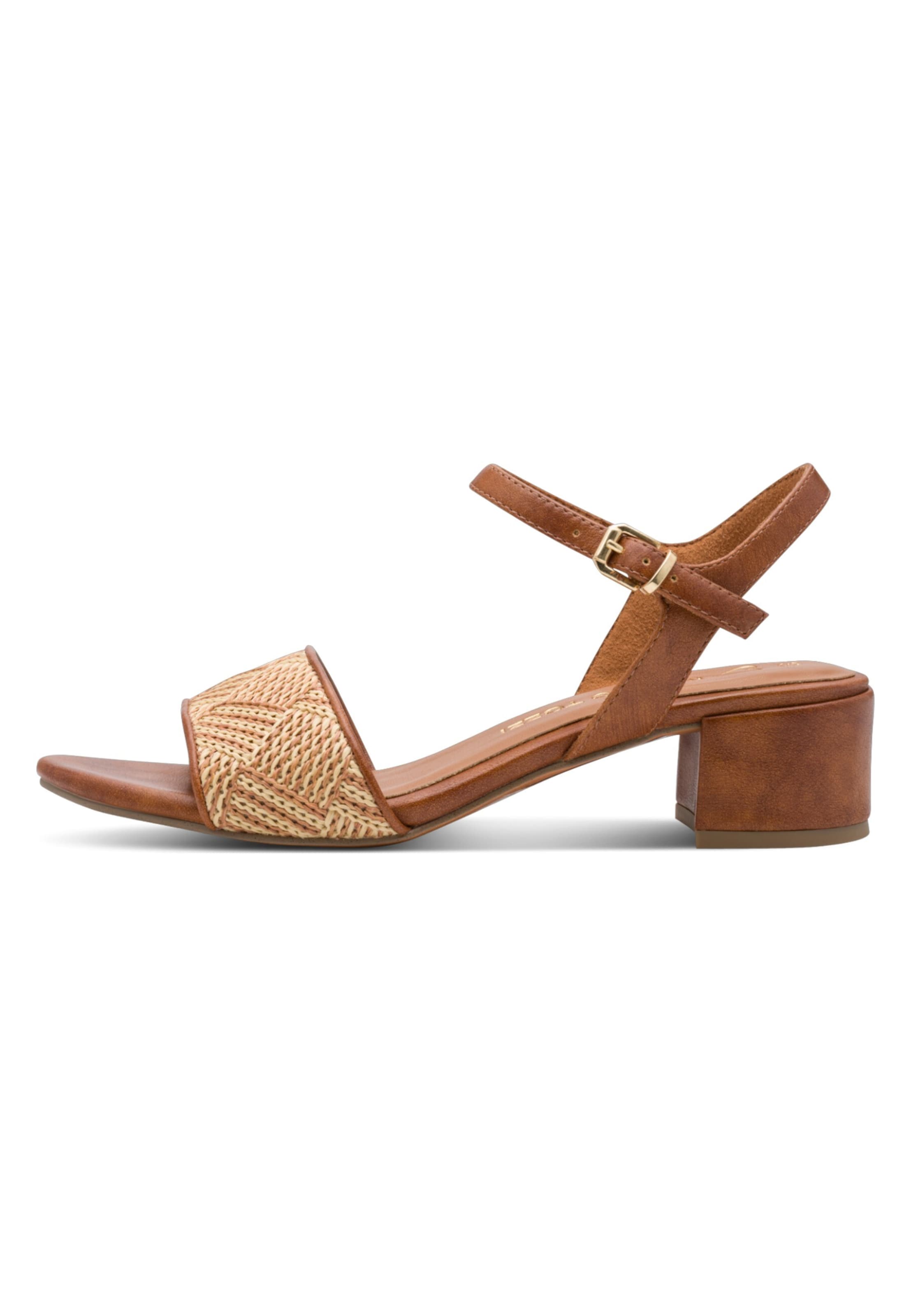 MARCO TOZZI Strap sandal in Brown