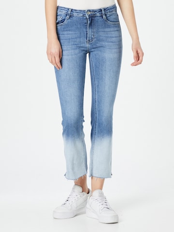 Hailys Bootcut Jeans 'Carry' in Blauw: voorkant