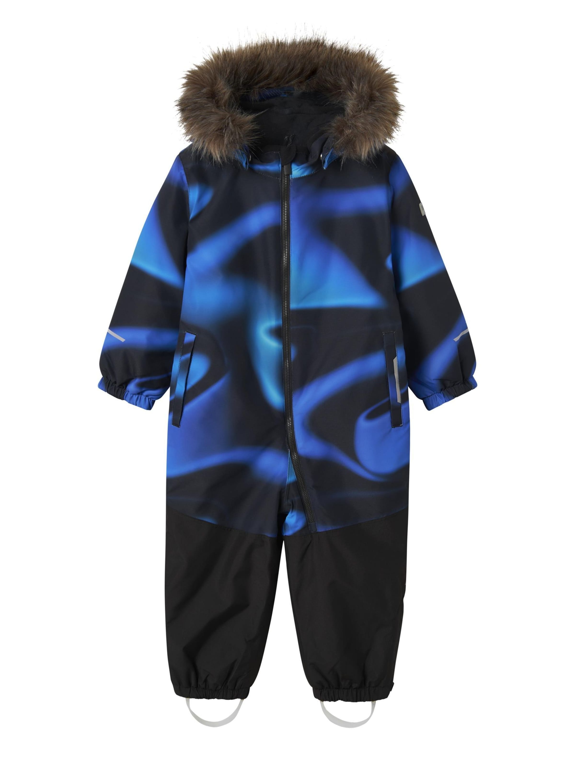 NAME IT Funktionsjakkesæt 'SNOW10' i blå: forside