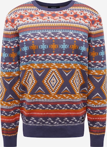 Iriedaily Pullover 'Indio' i blå: forside