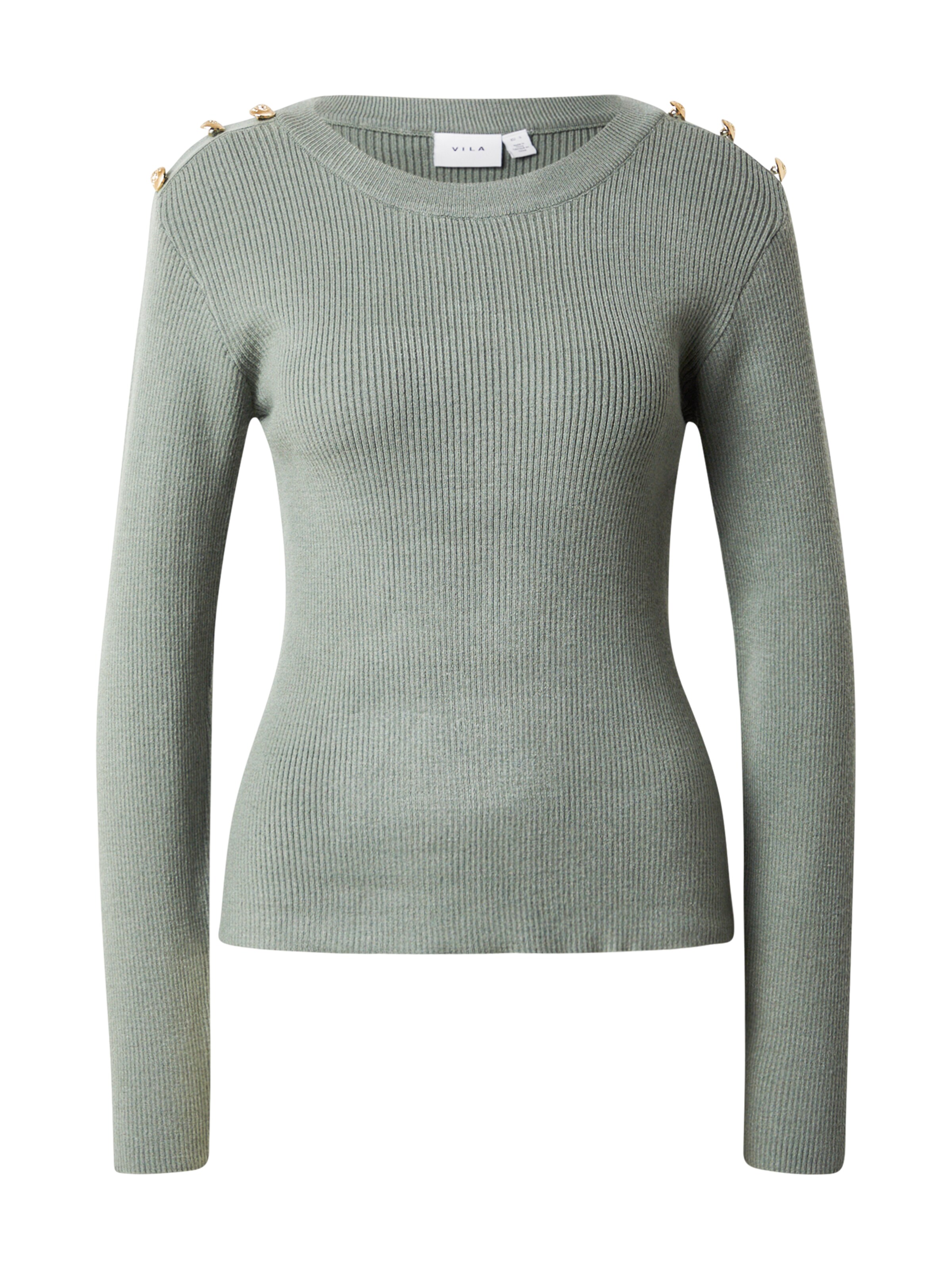 Pull-over VILA en vert : devant