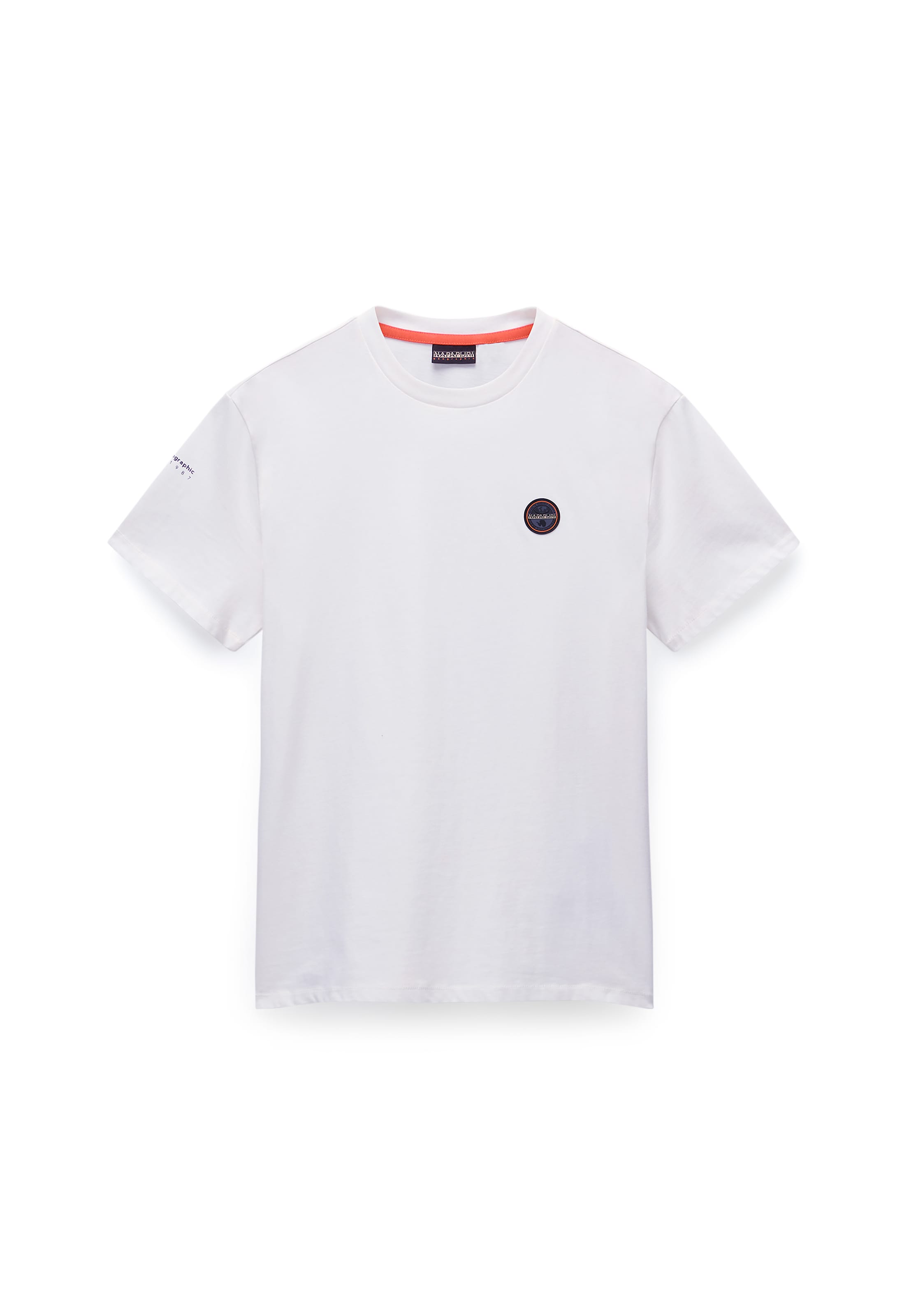 NAPAPIJRI Tričko - Biela: predná strana