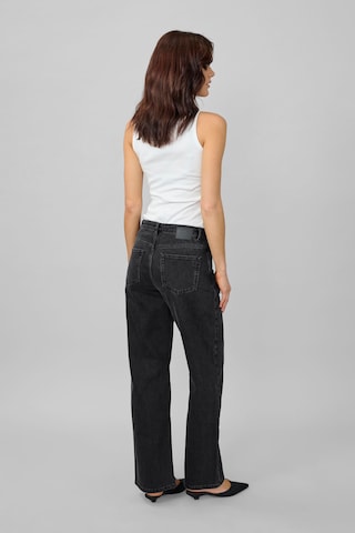 My Essential Wardrobe Wide leg Jeans in Zwart