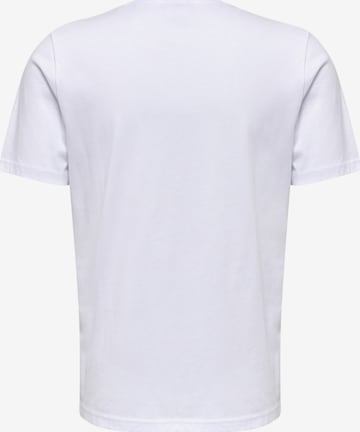 Hummel Shirt 'Jose' in White