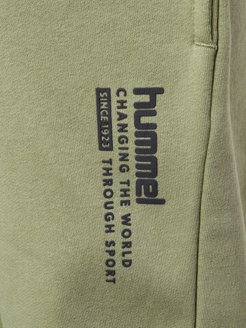 Hummel Loose fit Pants 'DANTE' in Green