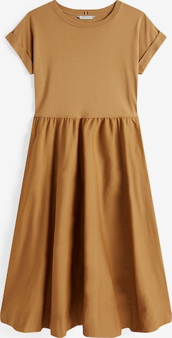 Robe TOMMY HILFIGER en marron : devant