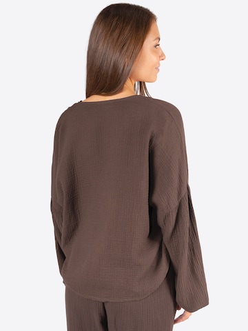 Chemisier 'Laura' Seasons of April en marron