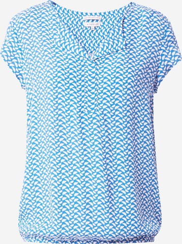 TOM TAILOR Blouse in Blauw: voorkant