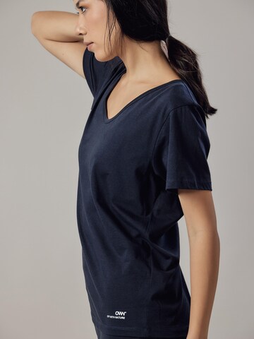 T-shirt 'T-Shirt Scollo Profondo' OWN Off With Nature en bleu