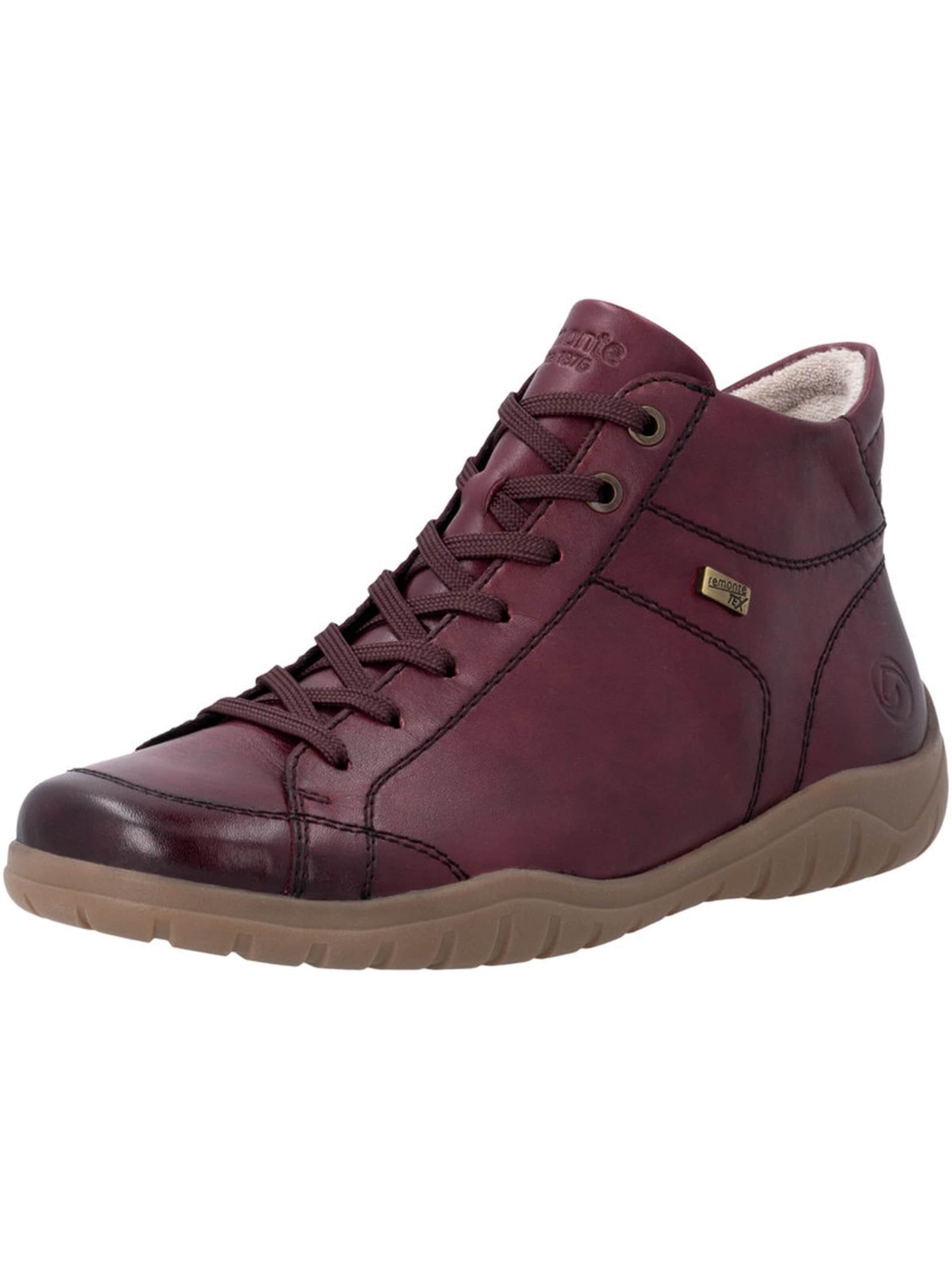 REMONTE Booties 'Remonte Remonte Stiefelette Glattleder Chianti' in 36 in Dark red, Item view