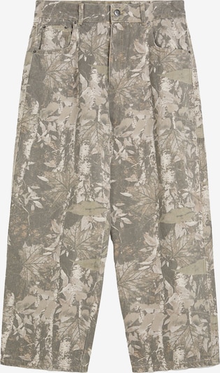 Bershka Farkut värissä ecru / vaaleabeige / vaaleanruskea / khaki, Tuotenäkymä