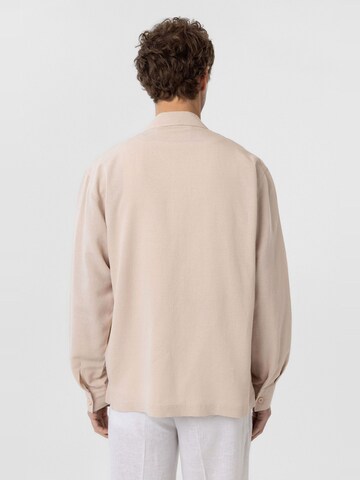 Antioch Regular fit Button Up Shirt 'Ash' in Beige