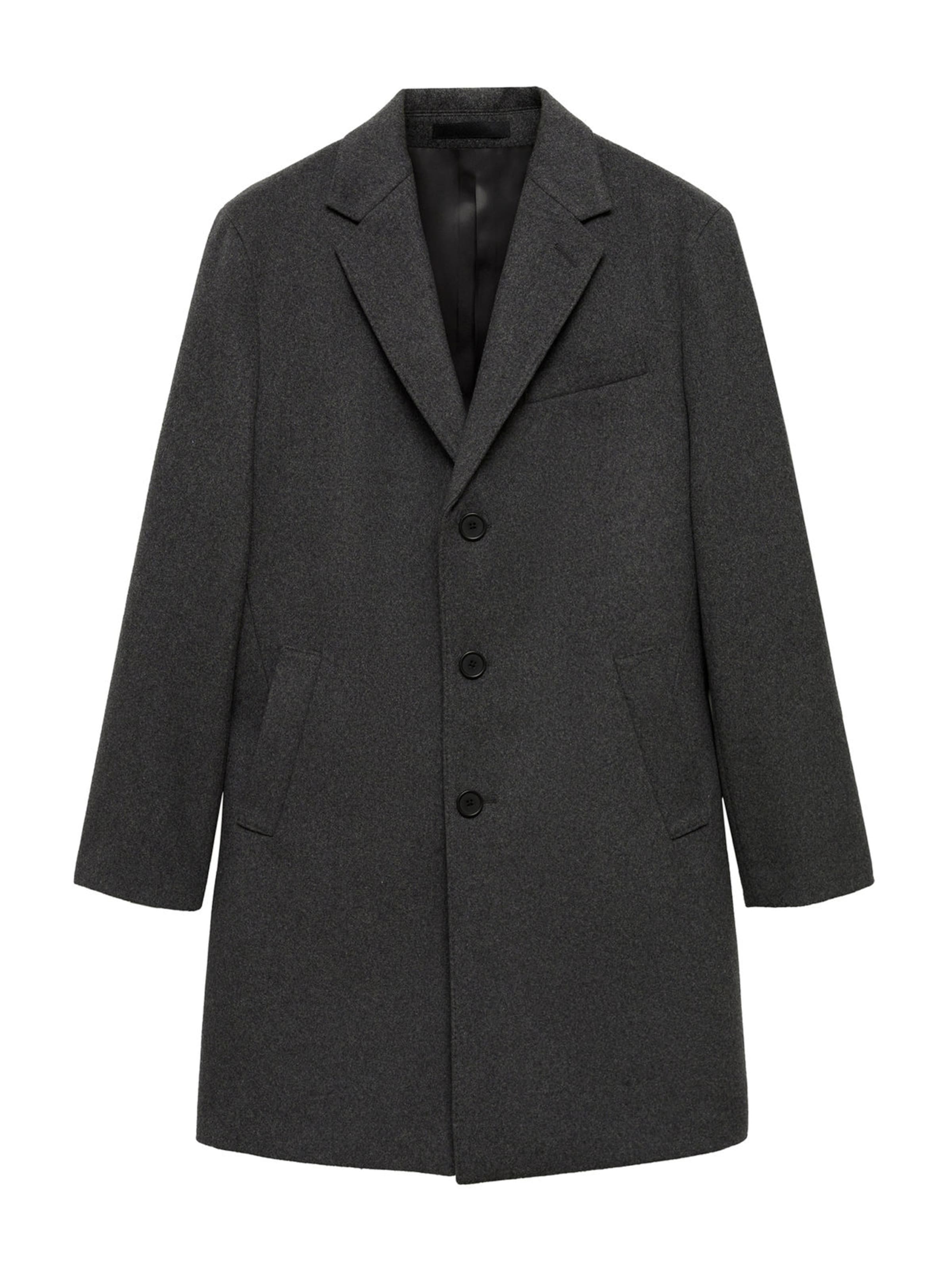 MANGO MAN Prechodný kabát 'Arizona2' - Sivá: predná strana