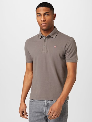 NAPAPIJRI Poloshirt 'EOLANOS' in Grau: Vorderseite
