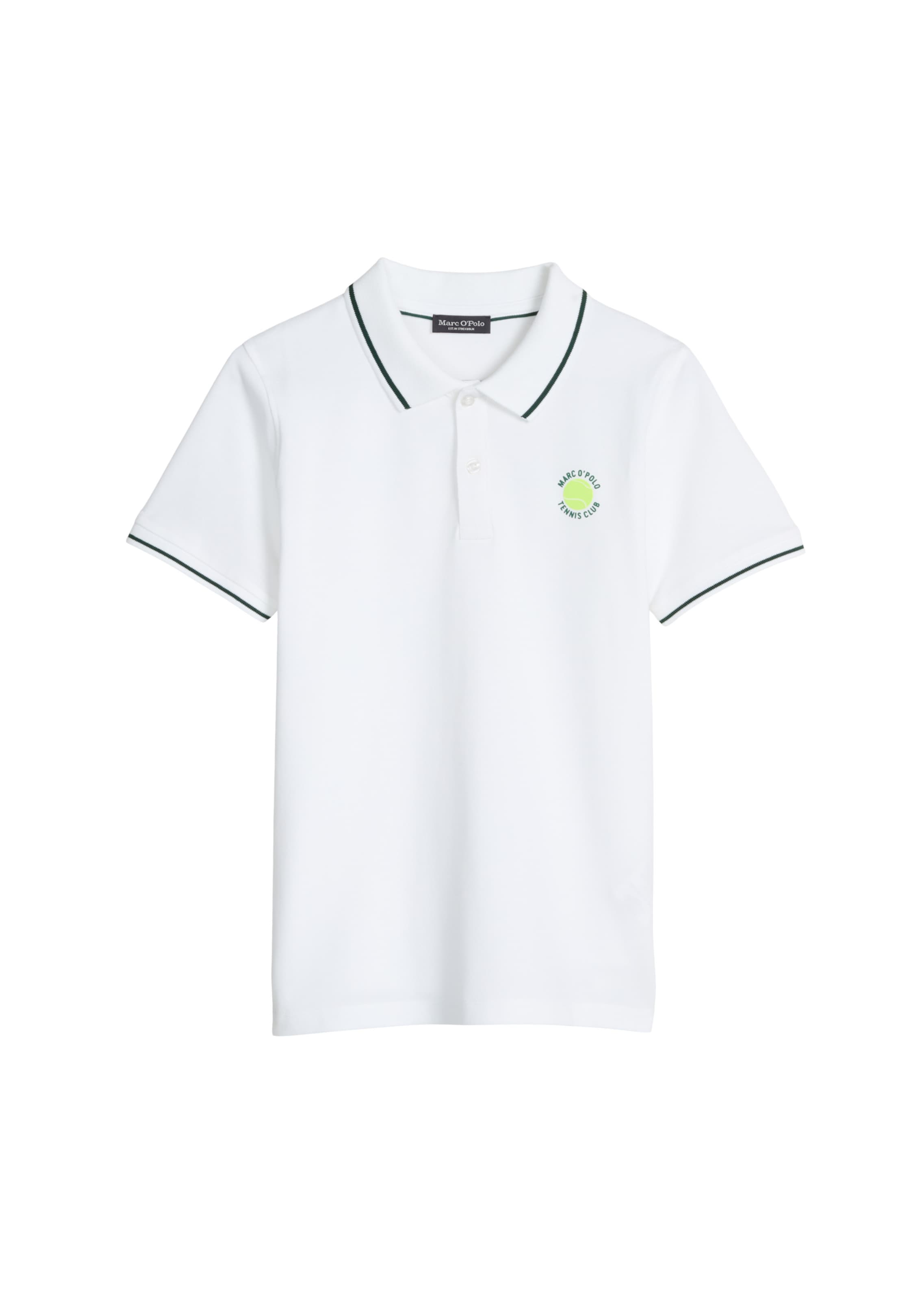 Marc O'Polo Shirt in 140 in Green / Neon green / White, Item view