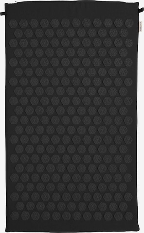 YOGISTAR.COM Mat 'Relax Lotus' in Black: front