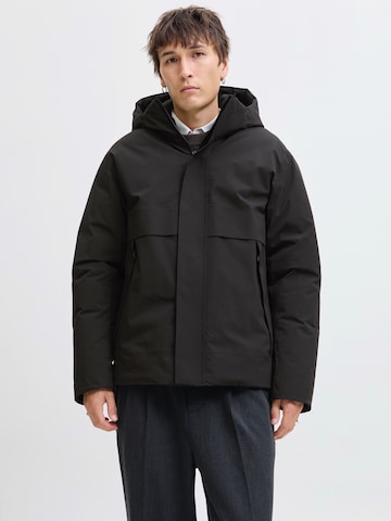JACK & JONES Zimska jakna 'JPRCCMOON' | črna barva: sprednja stran