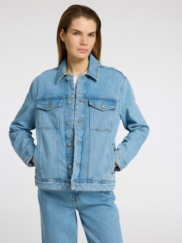 SELECTED Tussenjas in Blauw
