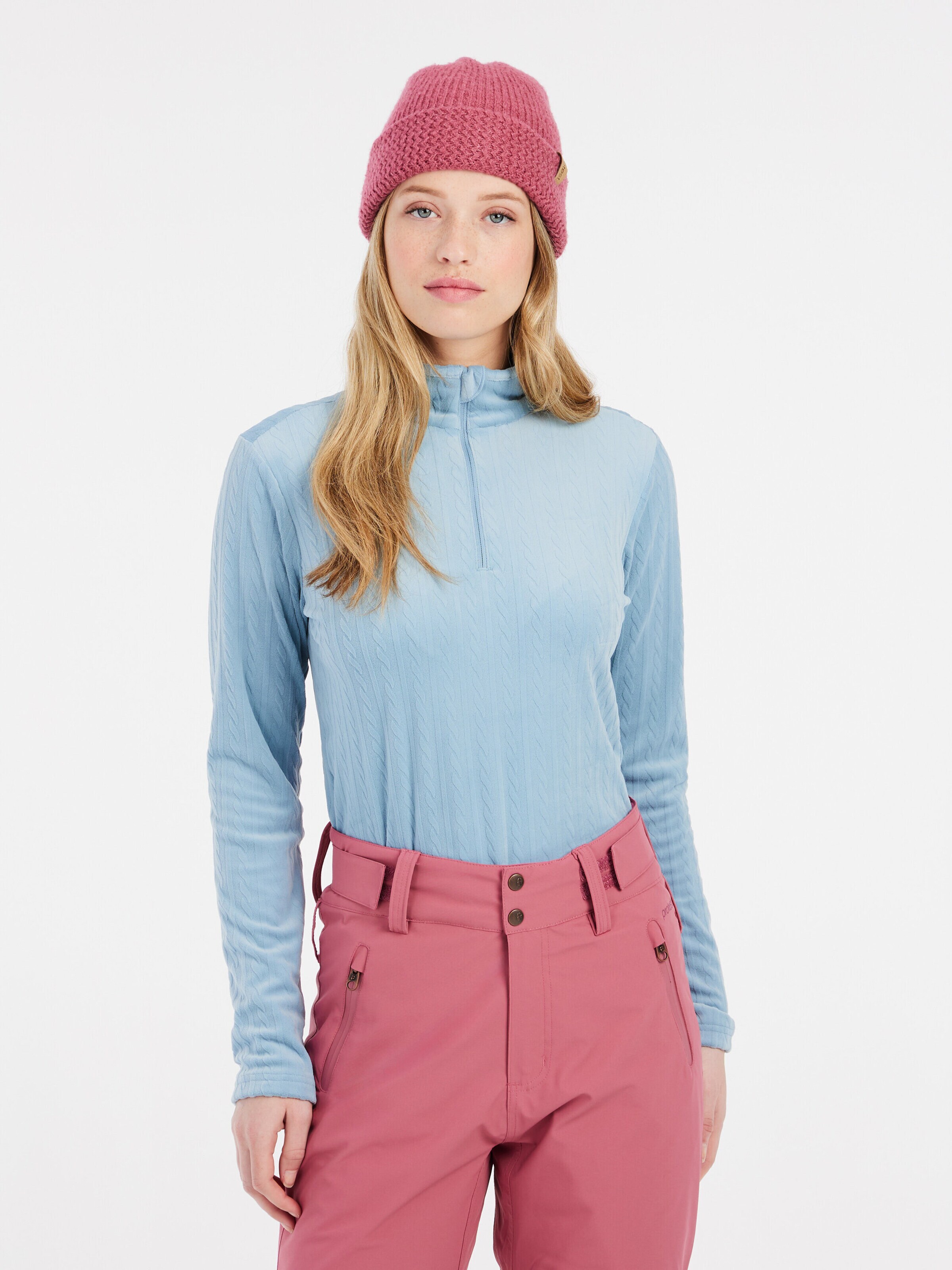 PROTEST Athletic Sweatshirt 'PRTGAIL' in Blue: front