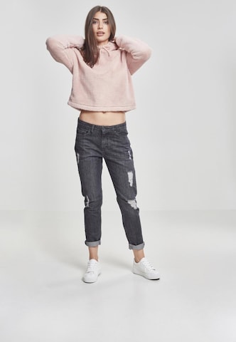 Urban Classics Sweatshirt in Pink