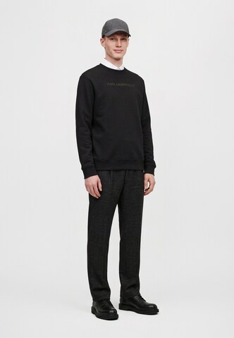 Karl Lagerfeld Sweatshirt in Black: side