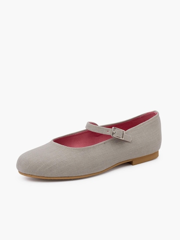 Ballerines Pisamonas en gris : devant