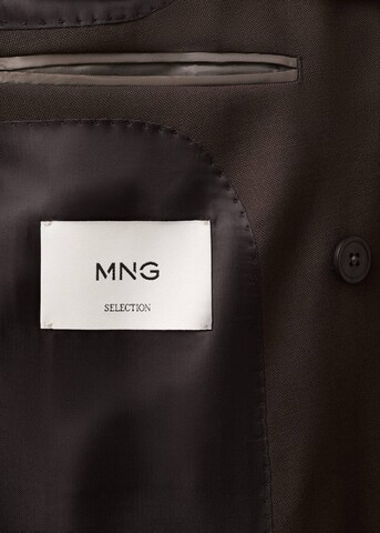 MANGO MAN Regular Fit Sakko 'Siena' in Braun